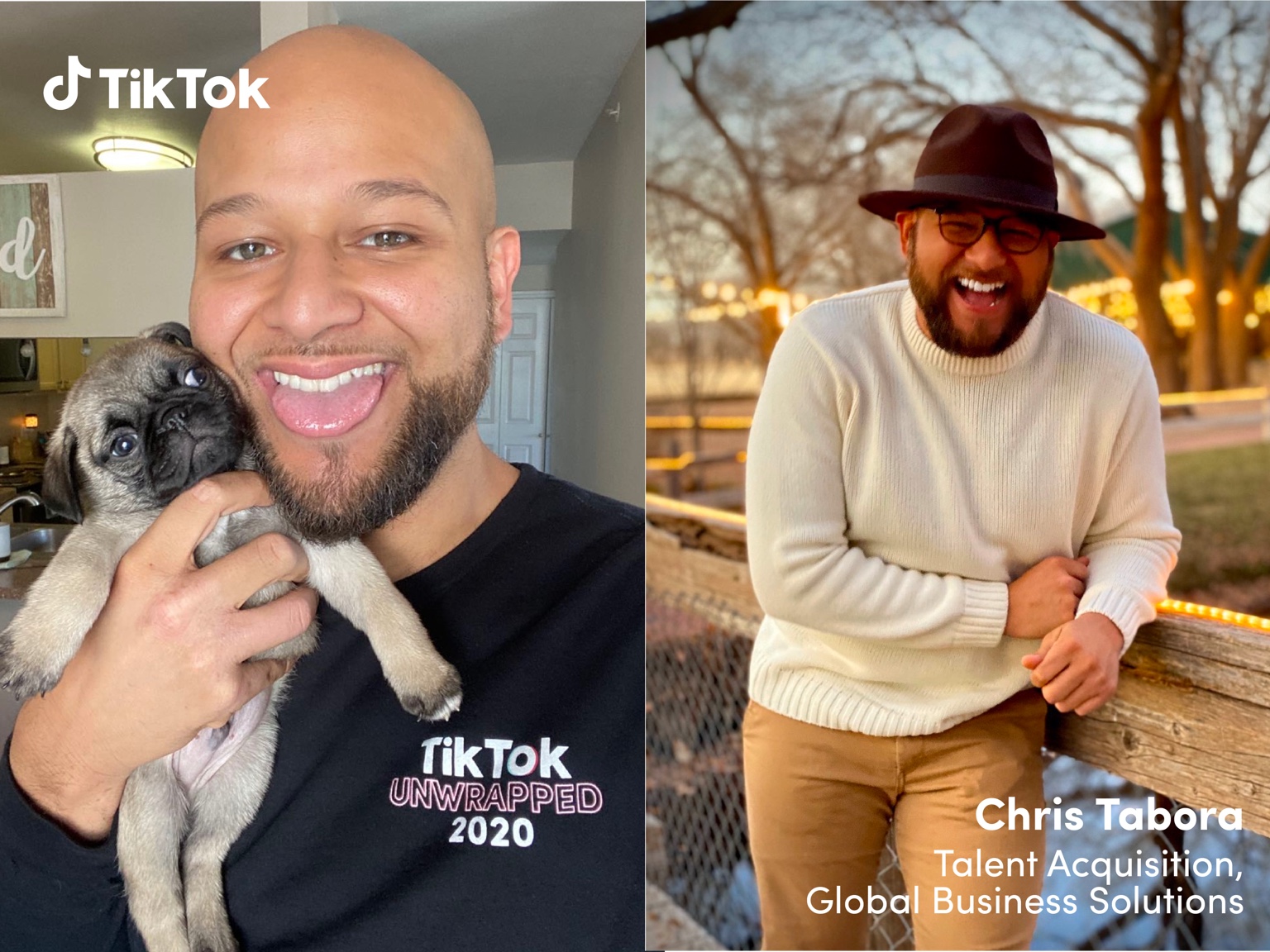 Christopher Tabora featured by TikTok